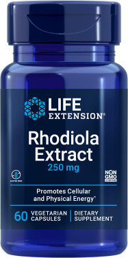 UK, Life Extension Rhodiola Extract (3% Rosavins) 250 mg 60 Caps