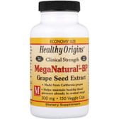 Buy MegaNatural-BP Grape Seed Extract 300 mg 150 Veggie Caps Healthy Origins Online, UK Delivery, Antioxidant Cardiovascular Blood Pressure Support Formulas