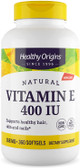 Buy E- 400 400 IU 360 sGels Healthy Origins Online, UK Delivery, Vitamin E