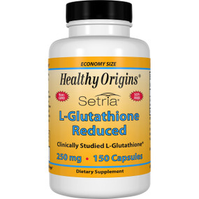 Buy Setria L-Glutathione Reduced 250 mg 150 Caps Healthy Origins Online, UK Delivery