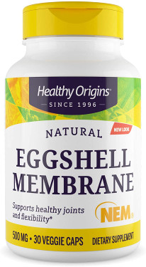 Buy Eggshell Membrane 500mg 30 Veggie Caps Healthy Origins Online, UK Delivery, Eggshell Membrane
