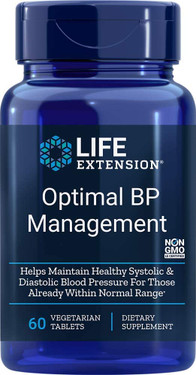 Life Extension Natural BP Management 60 Tabs, Blood Pressure, UK Supplements