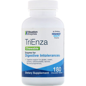 Buy TriEnza Chewable with DPP IV Activity 180 Chewable Tabs Houston Enzymes Online, UK Delivery, Digestive Enzymes