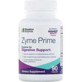 Buy Zyme Prime Multi-Enzyme 90 Caps Houston Enzymes Online, UK Delivery, Digestive Enzymes 