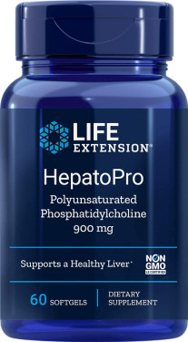 UK Buy HepatoPro (Phosphatidylcholine) 900mg, 60 Softgels, Life Extension