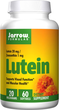 Buy Lutein 20 mg 60 sGels Jarrow Online, UK Delivery, Carotenoid Zeaxanthin