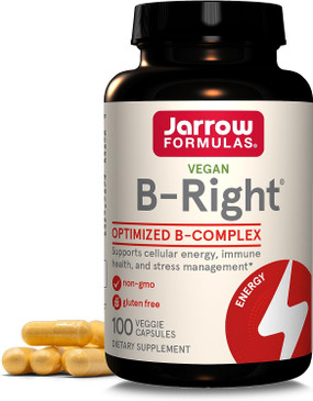 Buy B-Right 100 Caps Jarrow Online, UK Delivery, Vitamin B