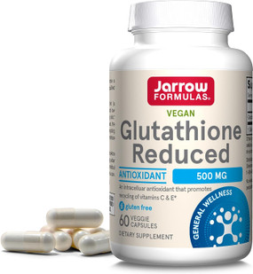 Buy Glutathione Reduced 500 mg 60 Caps Jarrow Online, UK Delivery,