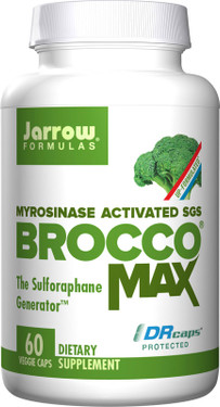 Buy BroccoMax Myrosinase Activated 60 Veggie Caps Jarrow Online, UK Delivery, Broccoli Cruciferous Extract Sulforaphane