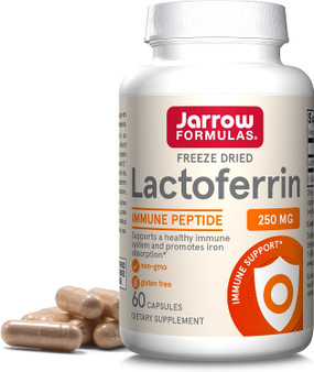 Buy Lactoferrin 250 mg 60 Caps Jarrow Online, UK Delivery,