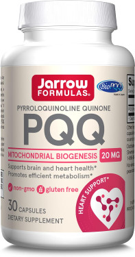 Buy PQQ (Pyrroloquinoline Quinone) 20 mg 30 Caps Jarrow Online, UK Delivery, Antioxidant