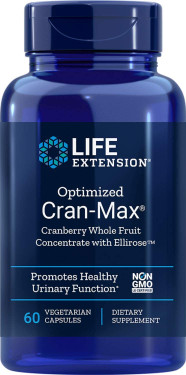 Life Extension Optimized Cran-Max with UTIRose 60 Caps, UK Store