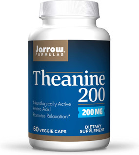 Buy Theanine 200 200 mg 60 Caps Jarrow Online, UK Delivery, Sleep Support Aid
