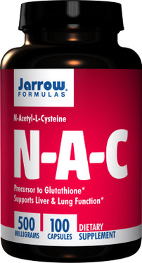 Buy N-A-C N-Acetyl-L-Cysteine 500 mg 100 Caps Jarrow Online, UK Delivery, Amino Acid