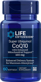 Super Ubiquinol CoQ10 100 mg 60 Softgels, Life Extension, Antioxidants, UK