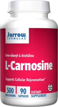 Buy L-Carnosine Beta-Alanyl-L-Histidine 500 mg 90 Caps Jarrow Online, UK Delivery, Amino Acid