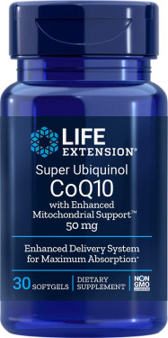 UK Buy Life Extension, Super Ubiquinol CoQ10, 50 mg, 30 Softgels