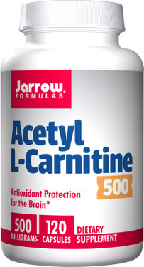 Buy Acetyl L-Carnitine 500 500 mg 120 Caps Jarrow Online, UK Delivery, Amino Acid