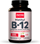 Buy Methyl B-12 Cherry Flavor 500 mcg 100 Lozenges Jarrow Online, UK Delivery, Vitamin B12 Methylcobalamin