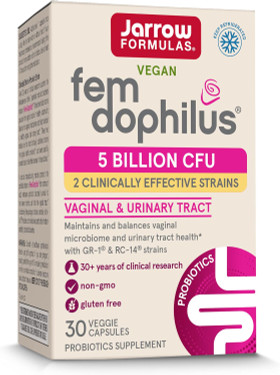 Buy Fem-Dophilus 30 Caps Jarrow Online, UK Delivery, Probiotics Acidophilus