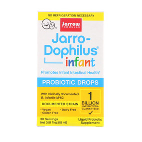 Buy Baby's Jarro-Dophilus Drops Liquid Drops 8 ml Jarrow Online, UK Delivery, Stabilized Probiotics