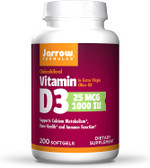 Buy Vitamin D3 Cholecalciferol 1000 IU 200 sGels Jarrow Online, UK Delivery,