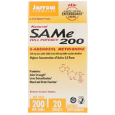 Buy Sam-e 200 200 mg 20 Enteric-Coated Tabs Jarrow Online, UK Delivery, Substance Abuse Detox Supplements Addiction Treatment S-Adenosyl Methionine SAME