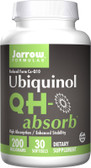 Buy QH-absorb Ubiquinol 200 mg 30 sGels Jarrow Online, UK Delivery, Antioxidant Ubiquinol CoQ10