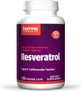 Buy Resveratrol 100 mg 120 Veggie Caps Jarrow Online, UK Delivery