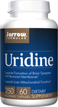 Buy Uridine 250 mg 60 Caps Jarrow Online, UK Delivery, Liver Support Formulas Pain Relief Remedy Treatment