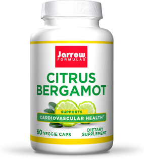 Buy Citrus Bergamot 500 mg 60 Veggie Caps Jarrow Online, UK Delivery, Cardiovascular Blood Sugar Formulas