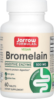 Buy Bromelain 1000 GDU 60 Tabs Jarrow Online, UK Delivery, Enzymes