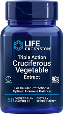 UK Buy Life Extension Triple Action Cruciferous Vegetable Extract 60 VCaps
