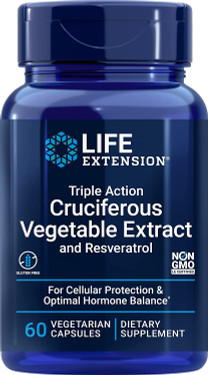 UK Buy Life Extension, Triple Action Cruciferous Extract, 60 Caps