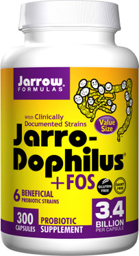 Buy Jarro-Dophilus + FOS 300 Caps (Ice) Jarrow Online, UK Delivery, Probiotics Acidophilus