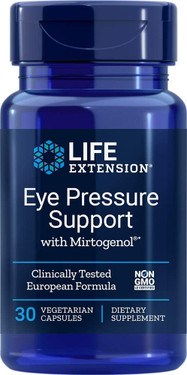 Life Extension Eye Pressure Support with Mirtogenol 30 Caps, Vision, UK Supplements