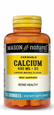 Super Calcium 600 + D3 Coffee Mocha 100 Chewables, Mason