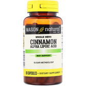 Buy Cinnamon Alpha Lipoic Acid Complex 60 Caps Mason Vitamins Online, UK Delivery