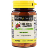 Buy Milk Thistle/Cranberry Liver & Kidney Cleanser 60 Caps Mason Vitamins Online, UK Delivery