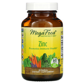 Buy Zinc 60 Tabs MegaFood Online, UK Delivery, Mineral Supplements
