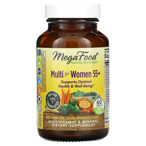 UK buy Women Over 55 Whole Food Multivitamin & Mineral, 60 Tabs, MegaFood
