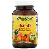Buy Ultra C-400 60 Tabs MegaFood Online, UK Delivery, Whole Food Vitamin C Vegan Vegetarian