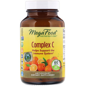 Buy Complex C 60 Tabs MegaFood Online, UK Delivery, Vitamin C Complex