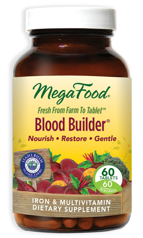 Buy Blood Builder 60 Tabs MegaFood Online, UK Delivery