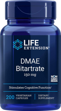 UK Buy Life Extension, DMAE Bitartrate, 150 mg, 200 Caps