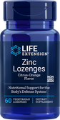 UK Buy Life Extension, Zinc, 60 Lozenges, Immune