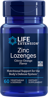 UK Buy Life Extension, Zinc, 60 Lozenges, Immune