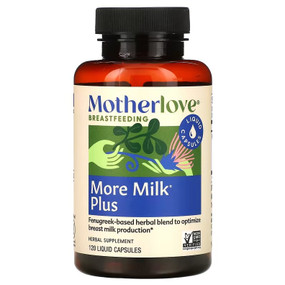 Buy More Milk Plus 120 Herbal Liquid Caps Motherlove Online, UK Delivery, Baby Feeding