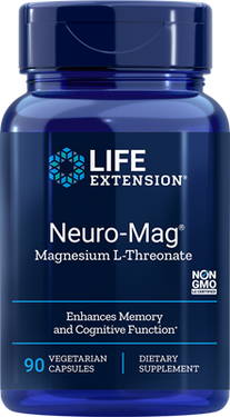 Life Extension, Neuro-Mag Magnesium L-Threonate 90 Caps, UK Shop