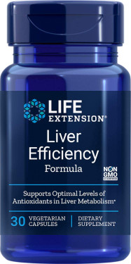 UK Buy Life Extension, Liver Efficiency Formula, 30 Caps